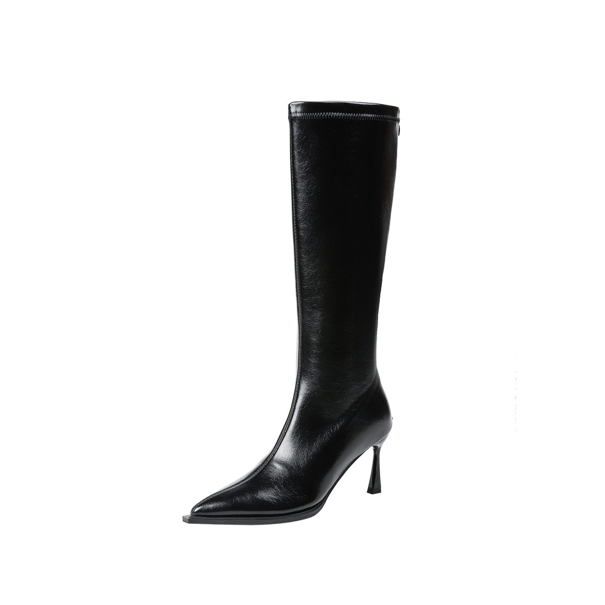 Style Elegant Pointed Toe High-heeled Thigh Stovepipe Stiletto High Tube Heels