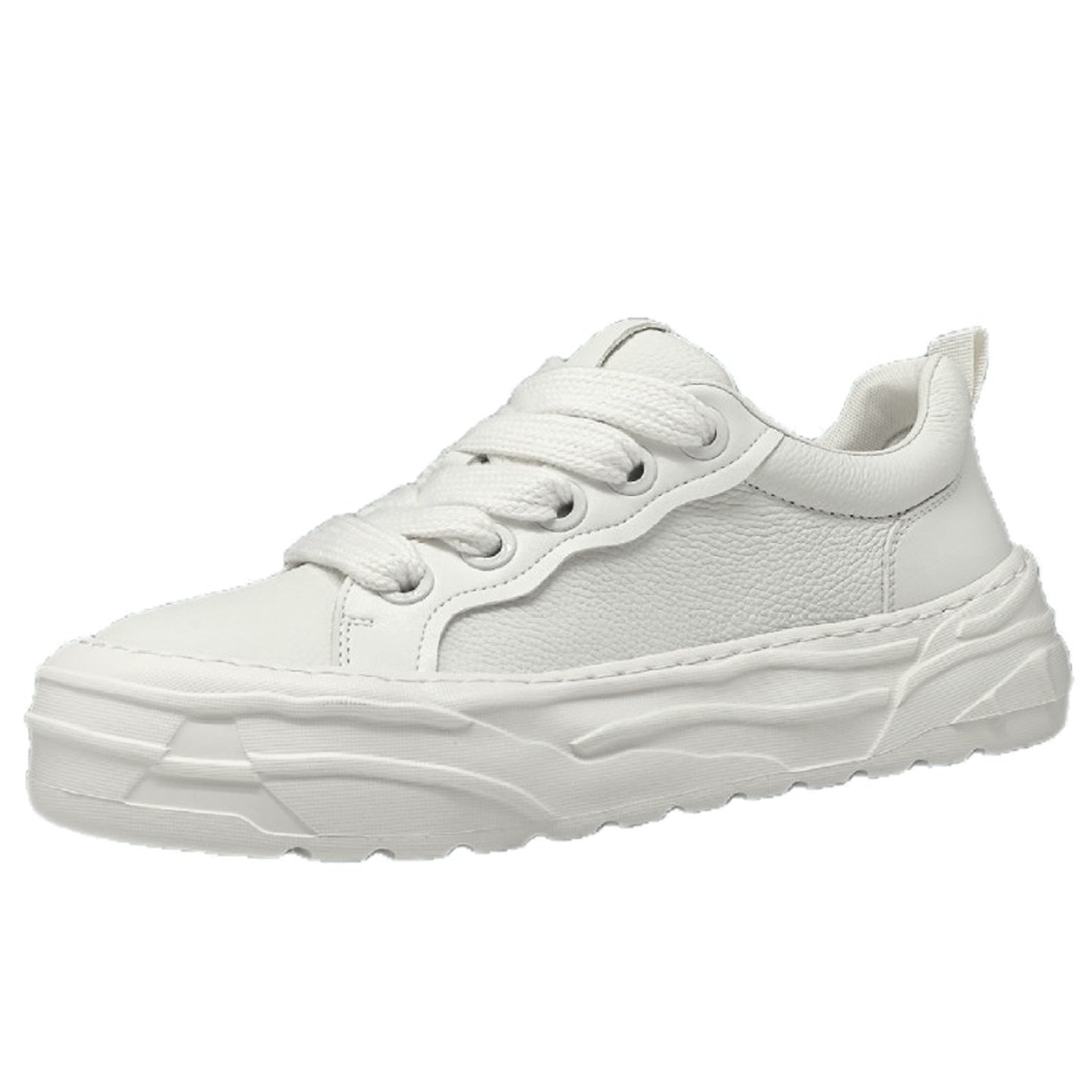 Men's First Layer Cowhide Breathable Fashionable Fashion Casual Shoes