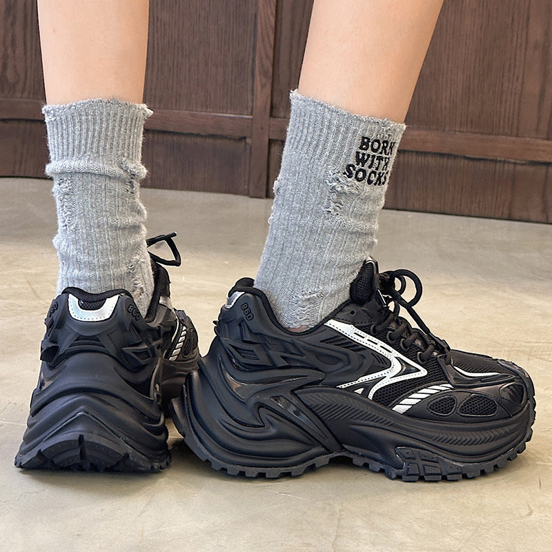 Women's & Men's Outdoor Dad Breathable Lovers Rattlesnake Mech Sneakers