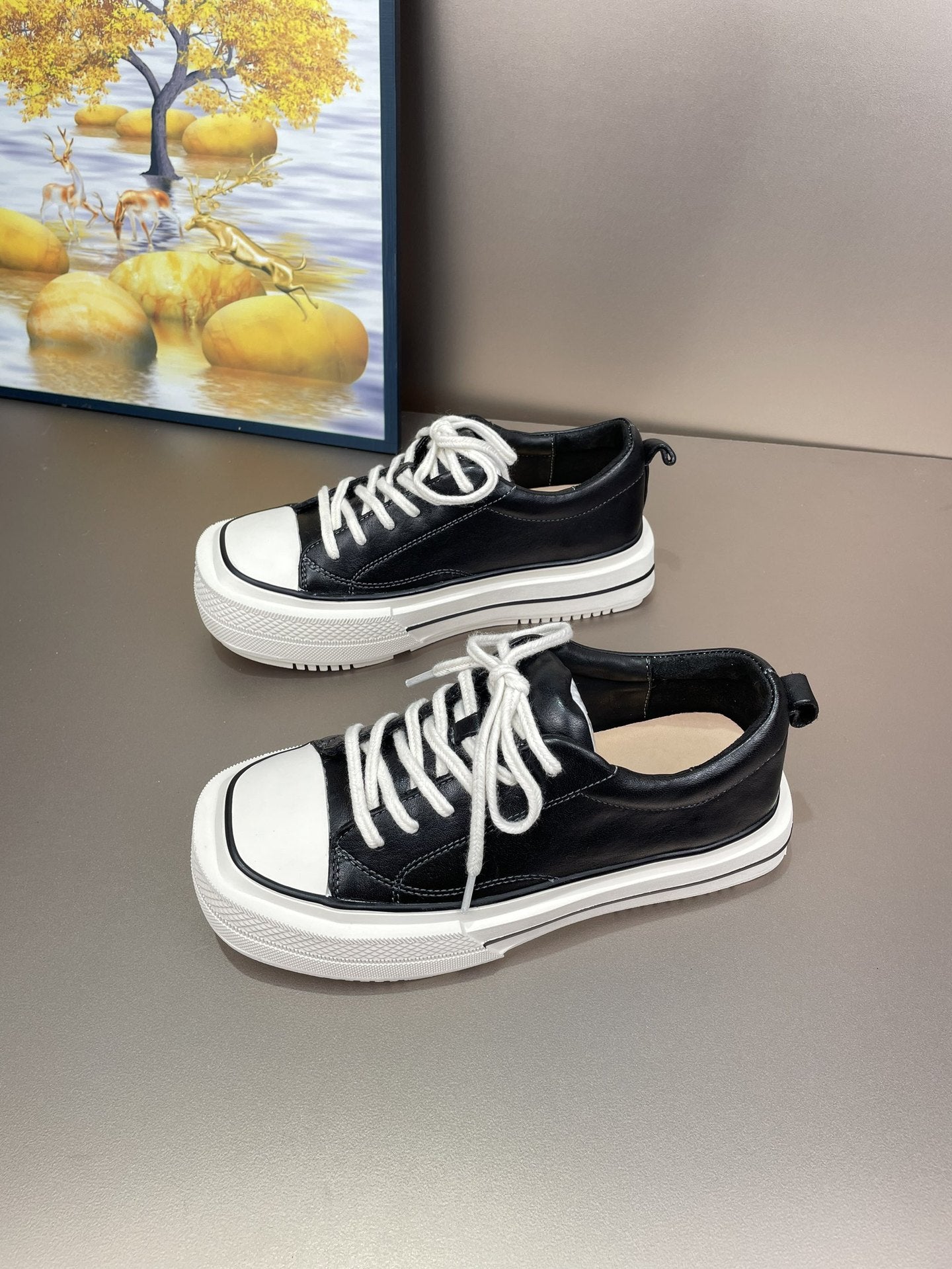 Full Horse Thick Bottom Increased Soft Women's Casual Shoes