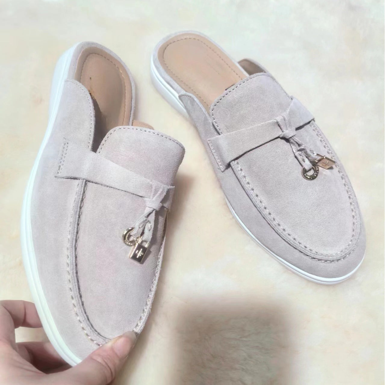 High Genuine Soft Bottom Slip-on Comfortable Flat Slippers