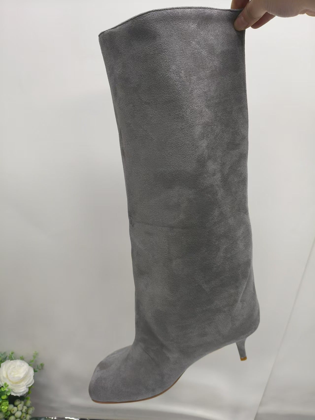 Women's Below The Knee Knight Frosted Vintage Pantyhose High Women's Shoes