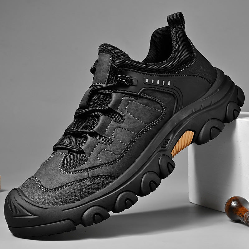Men's Large Size Soft Bottom Outdoor Hiking Men's Sports Shoes