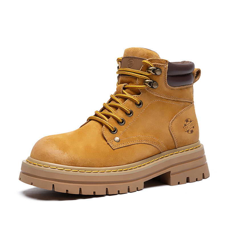 Women's Thick-soled Dr. Martens Worker Waterproof Boots