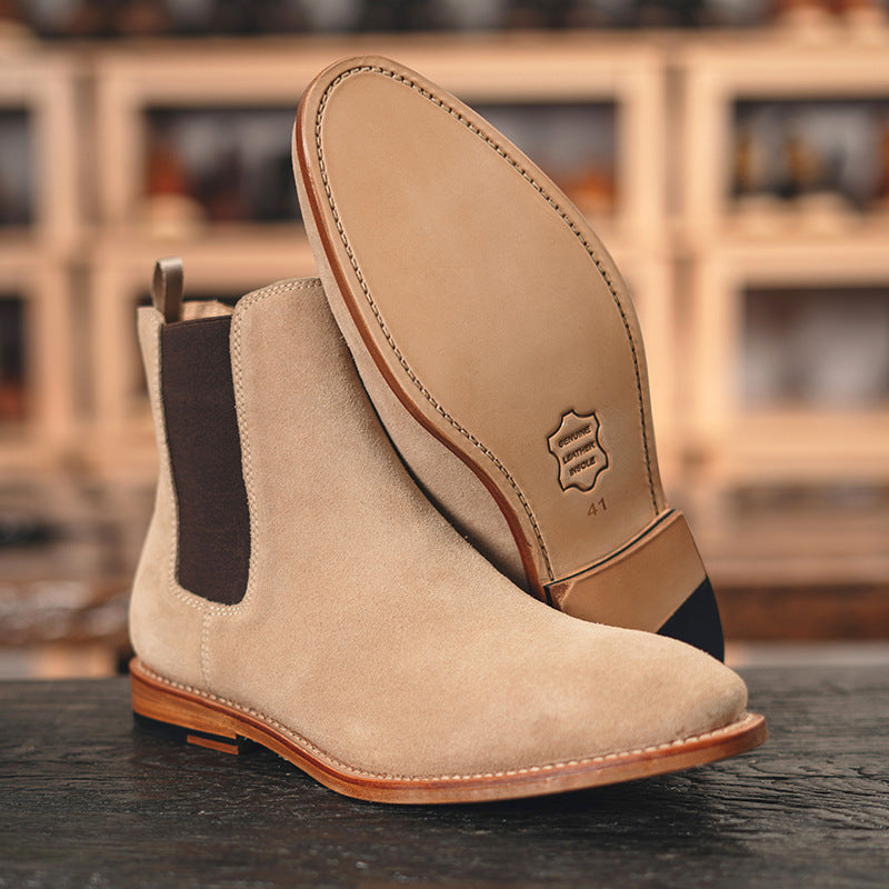 Men's Chelsea Martin British Matte Short Boots