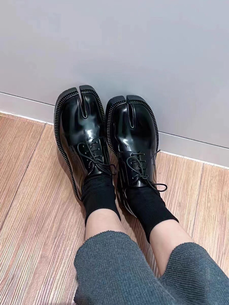 Women's & Men's Niche Thick Bottom Chunky Slip-on Lazy Horseshoe Pumps Heels