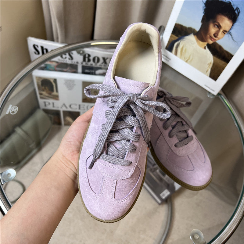 Women's Spring Classic Matte German Training Niche Women's Casual Shoes