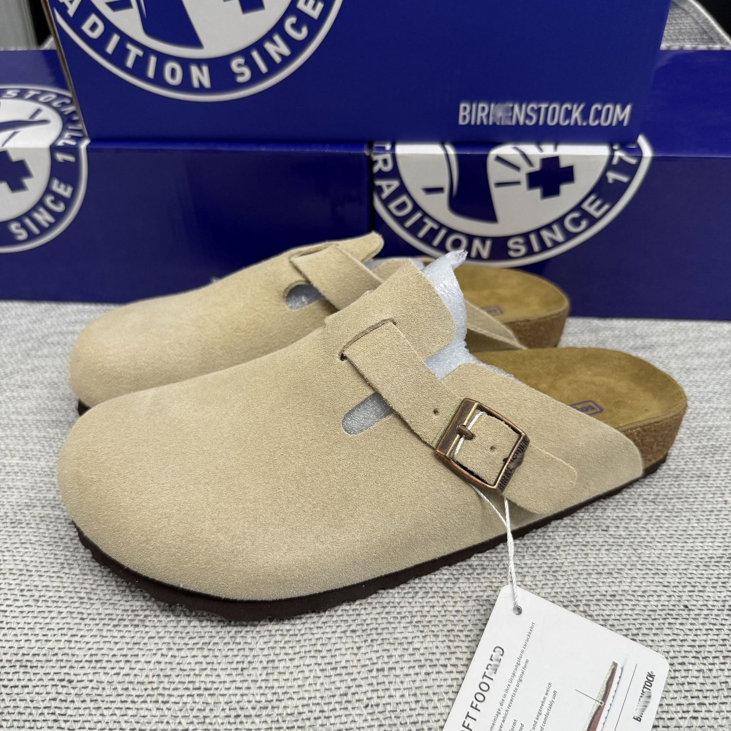 Women's & Men's Half Outerwear For Genuine Cork Sole Thick-soles Slippers
