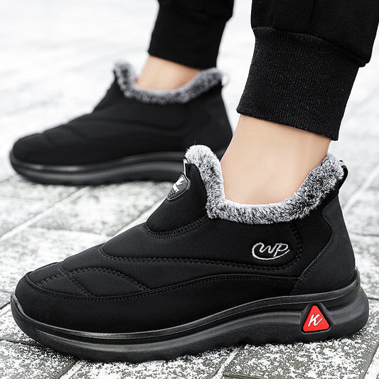 Women's & Men's Winter Cotton Mom Fleece-lined Thickened Warm Women's Shoes