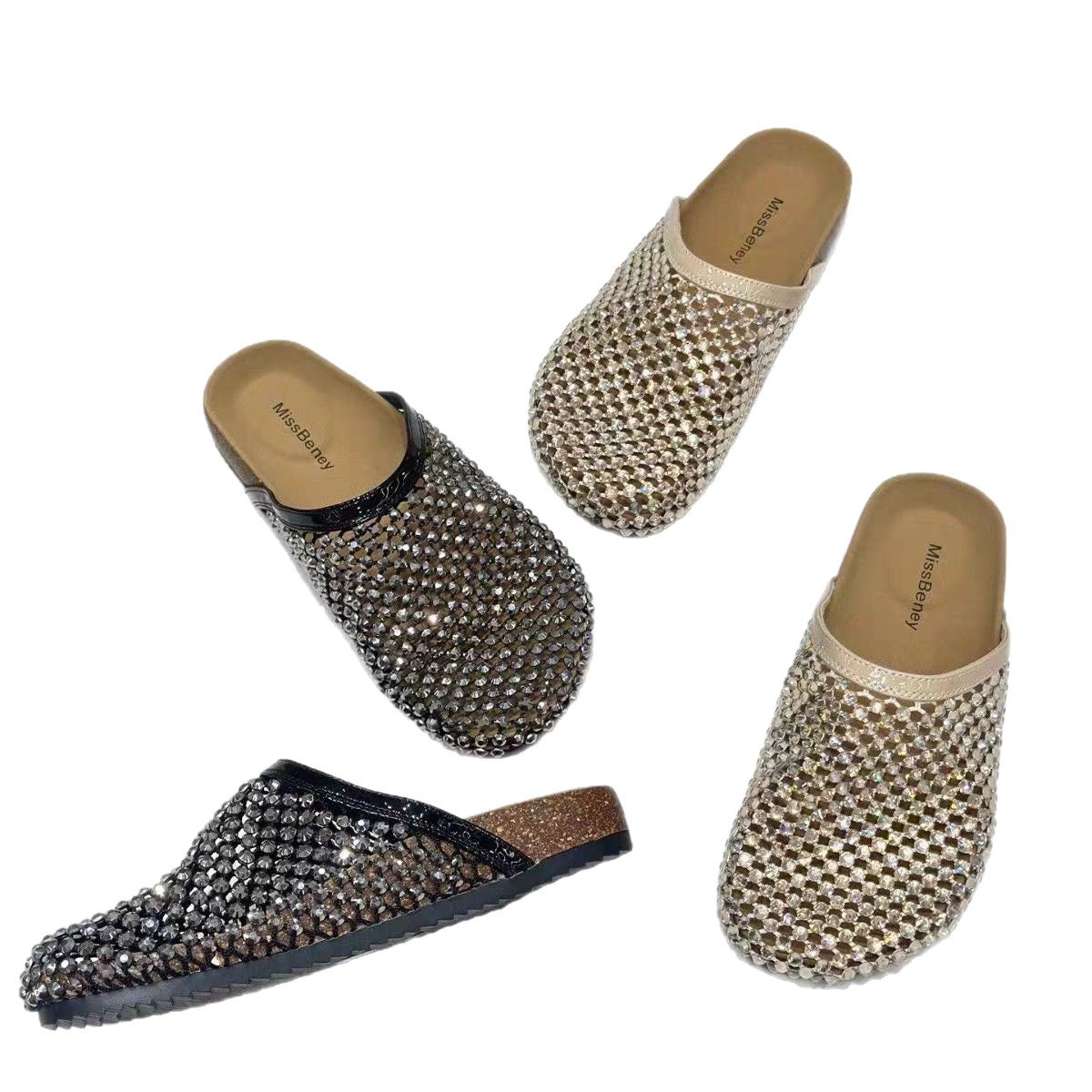 Toe Fashion Doll Head Comfortable Soft Sandals