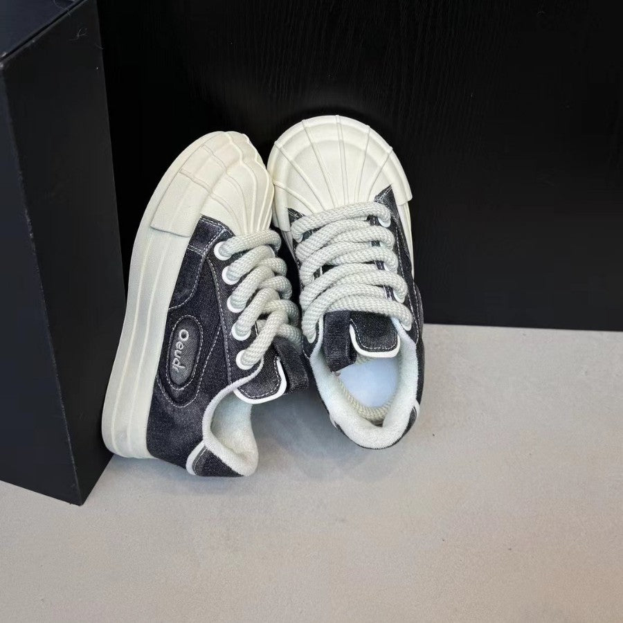 The Bottom Black White Board Ugly Cute Sneakers