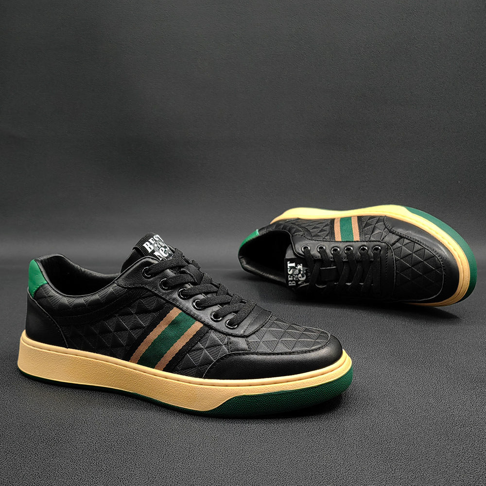 Men's Genuine Versatile Boys Flat Fashion Men's Board Shoes