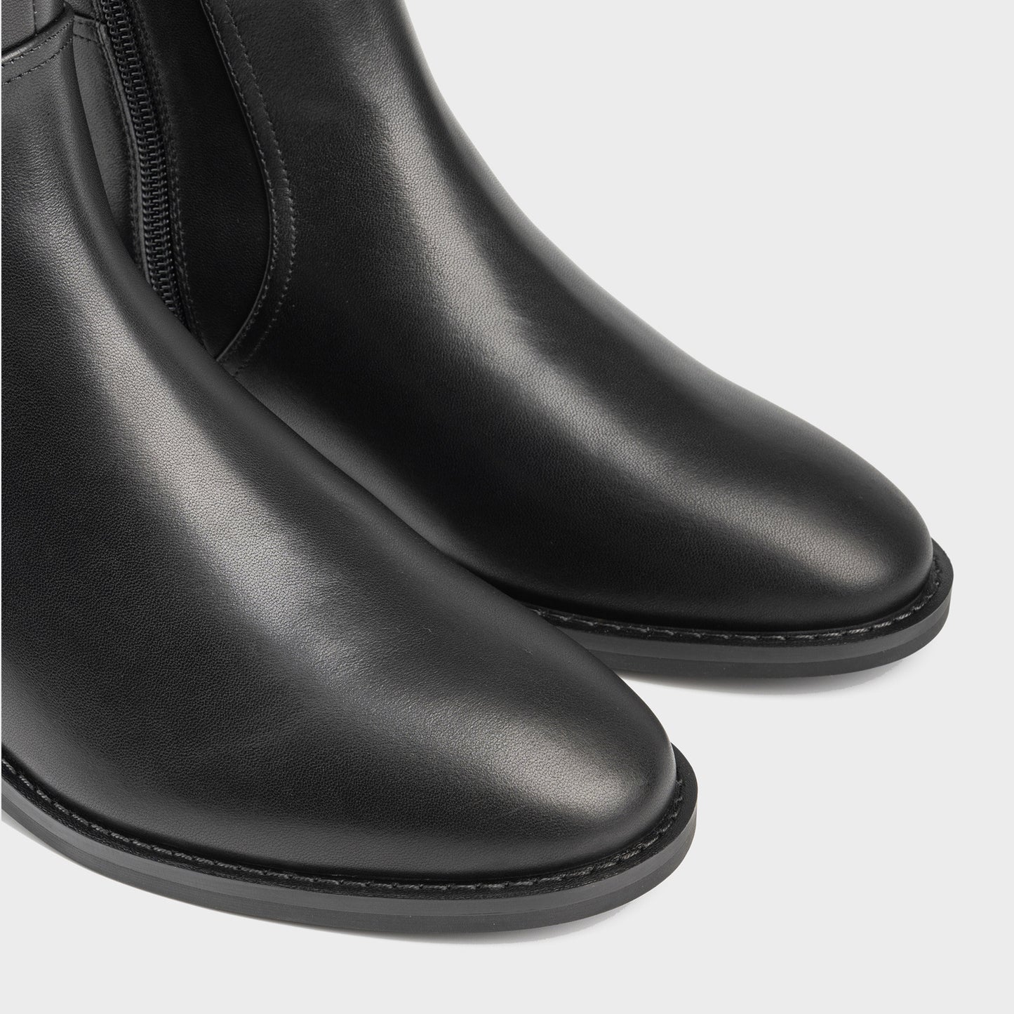 Women's Hull Winter Knight Side Zipper Chunky Boots