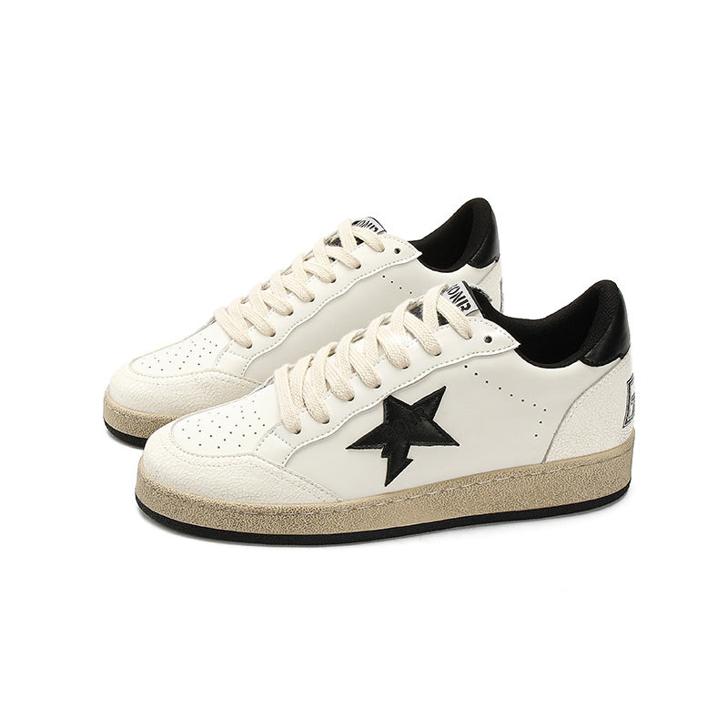 Women's Little Dirty White Height Increasing Insole Sneakers