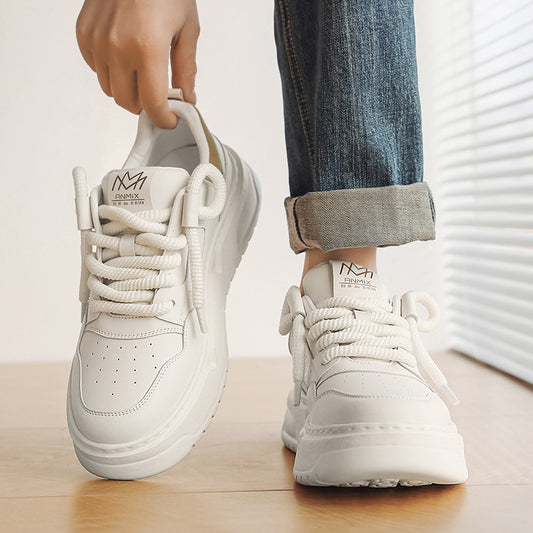 Men's Style Thick Sole Increased Stitching Soft Sneakers