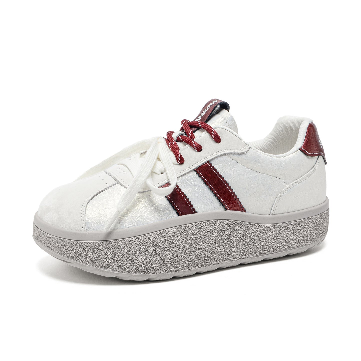 Women's White For Spring Thick Sole Increased Comfortable Breathable Leisure Women's Casual Shoes