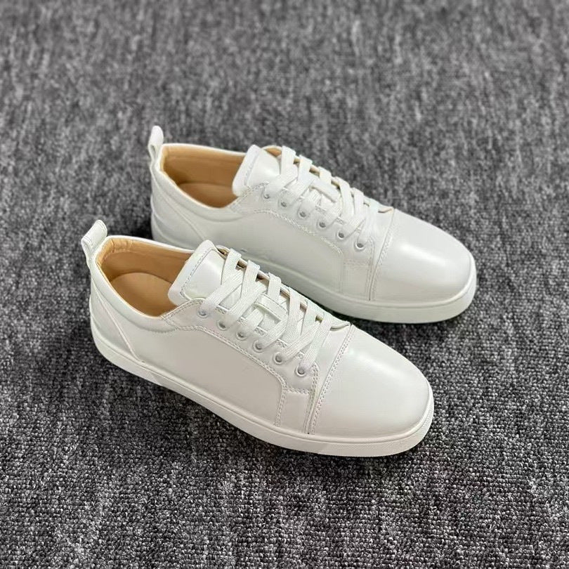 Women's & Men's Red Sole Head Nail Couple Rhinestone Trend Men's Casual Shoes