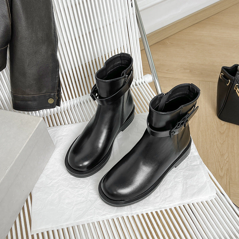 Women's Detachable Two-way Wear Tube Short Smoke Boots