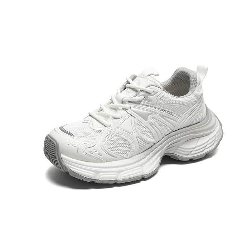 Women's Thick Bottom Breathable Mesh Portable Fashion Sneakers