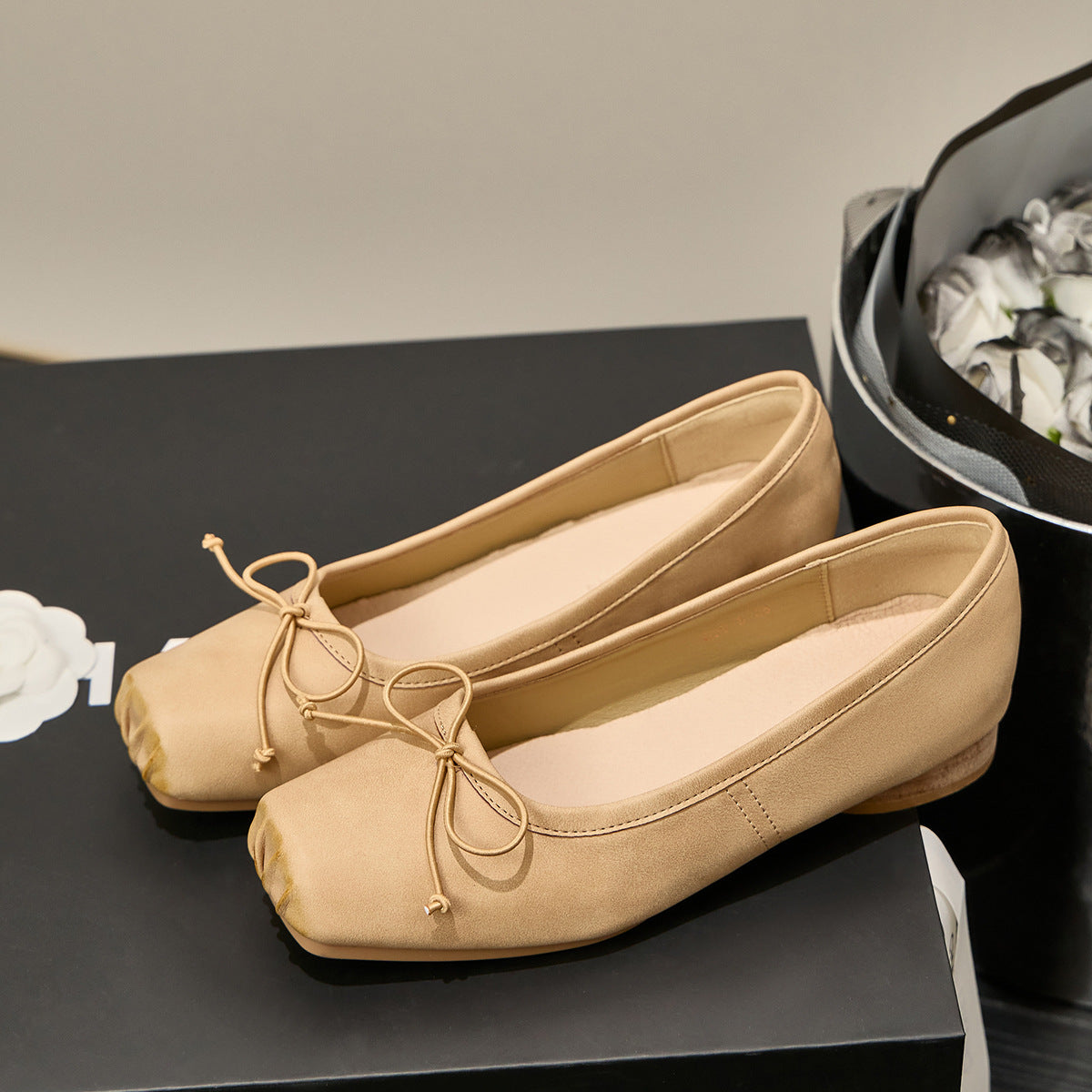 Wear Distressed Chunky Square Toe Mary Women's Shoes