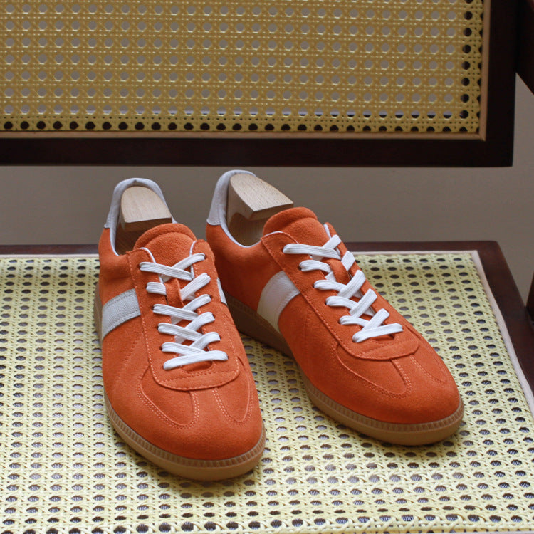 Men's Assorted Colors Breathable British Retro German Casual Shoes