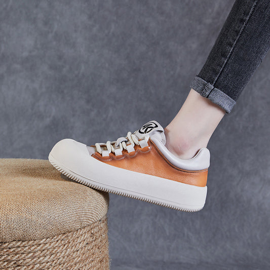 Women's & Men's Genuine Handmade Spring Platform Ugly Cute Sneakers