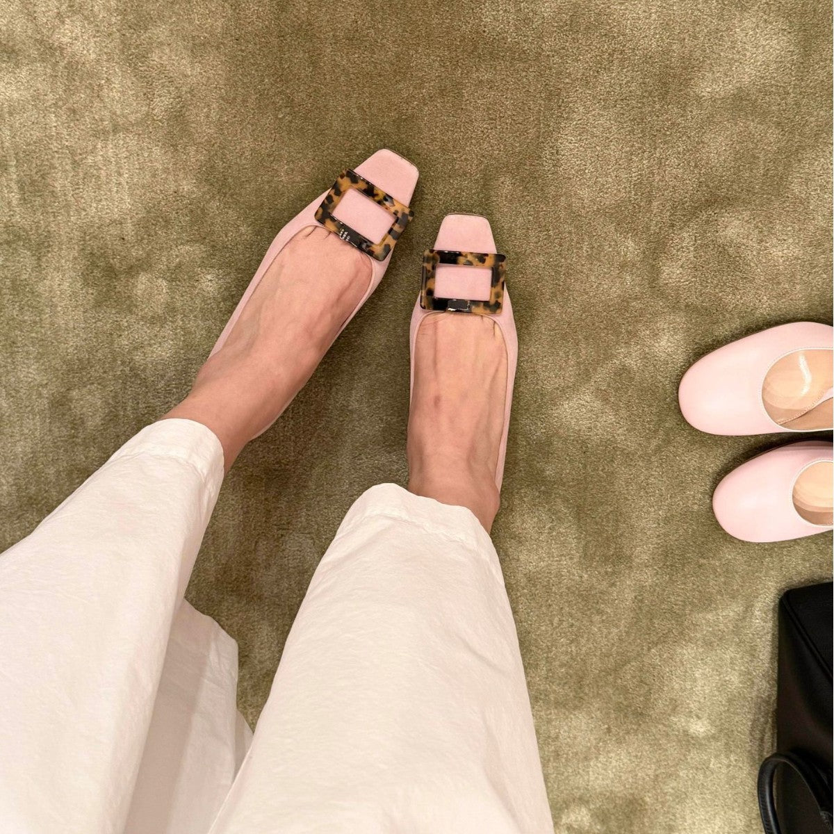 Chunky Pumps Female Low-cut Authentic Commuter Women's Fashion Shoes