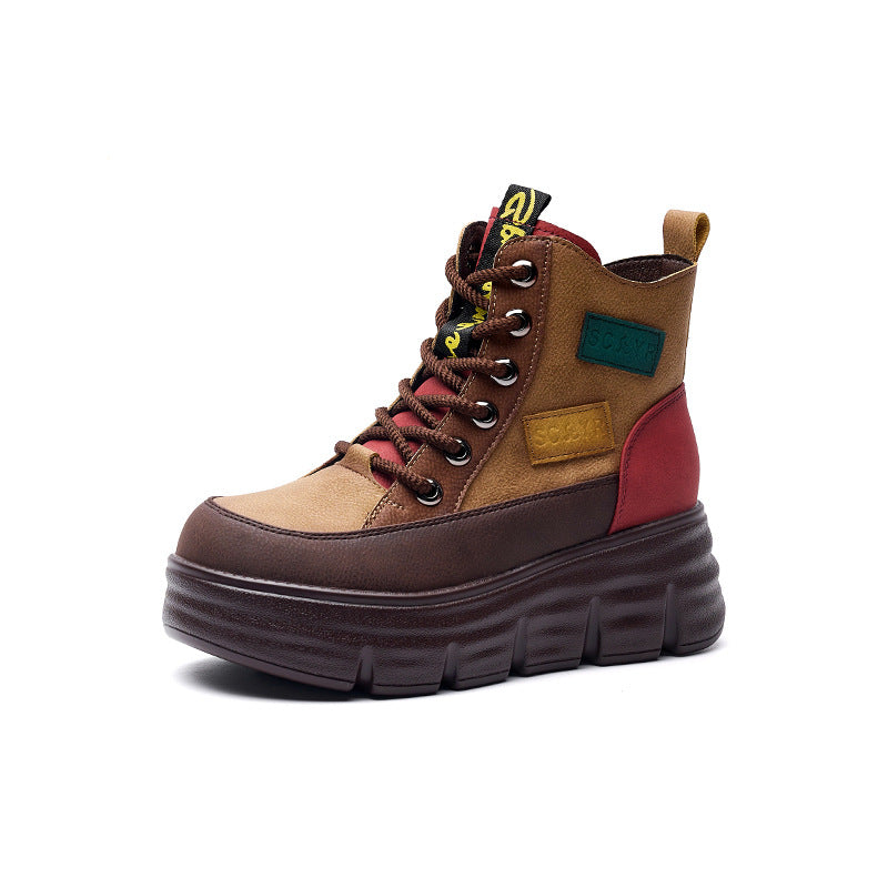 Women's Popular Martin Thick Platform Sports Boots