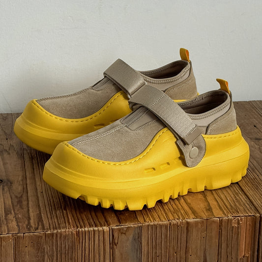 Women's & Men's Thick Bottom Slip-on Lazy Lovers Heighten Counter Casual Shoes