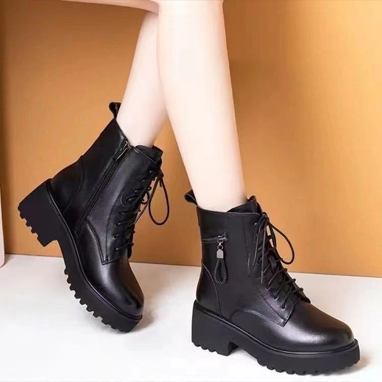 Women's Soft Fluffy Thick Cotton Winter Bottom Boots