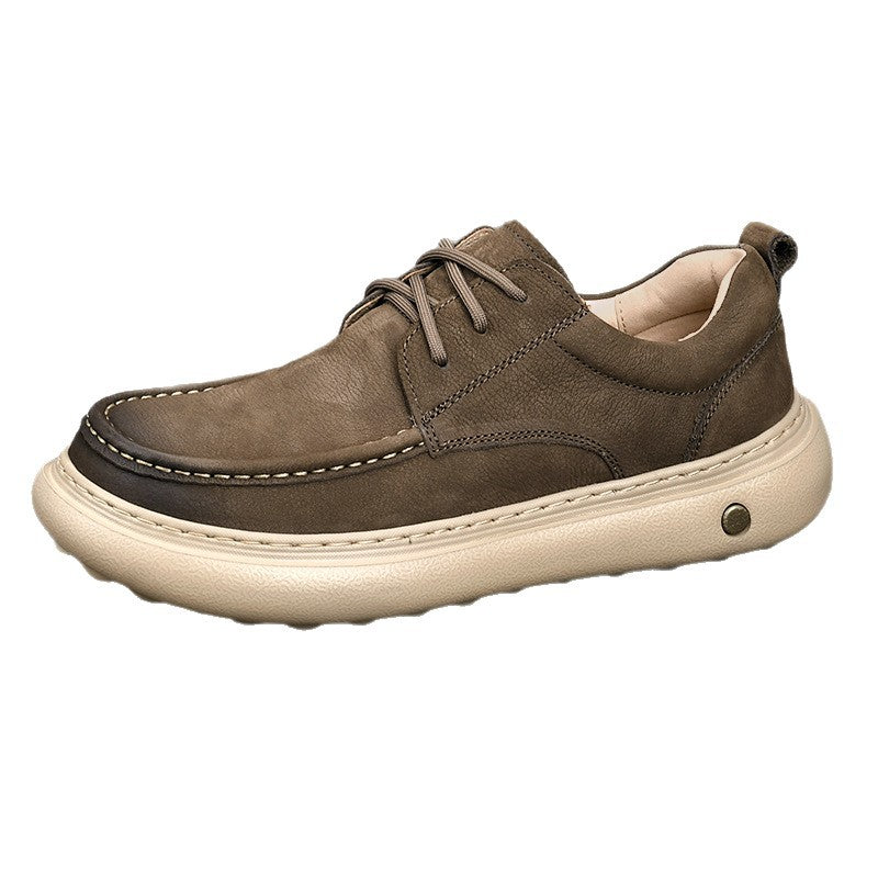 Men's Cowhide Online Lightweight Comfortable Genuine Thin Men's Shoes