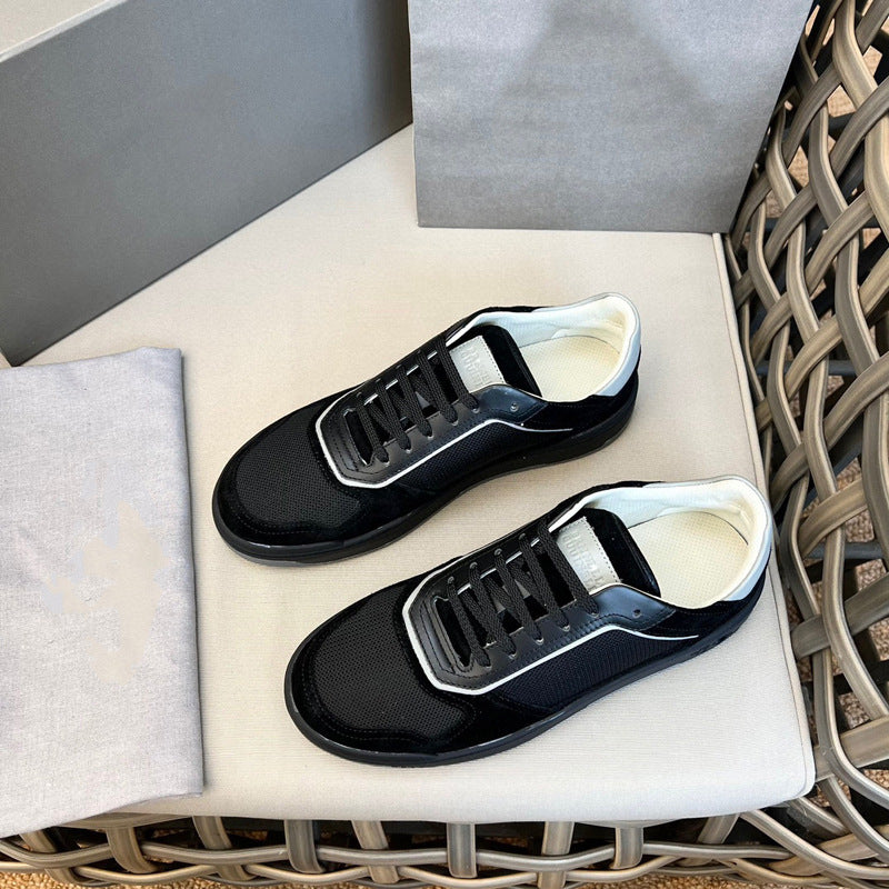 Men's Leisure Breathable Sports Color Matching Fashion Men's Board Shoes