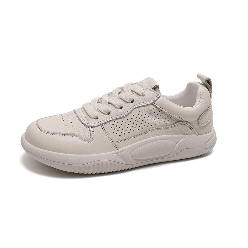 Women's Easy Wear Spring Flat Pumps Fleece-lined Casual Shoes