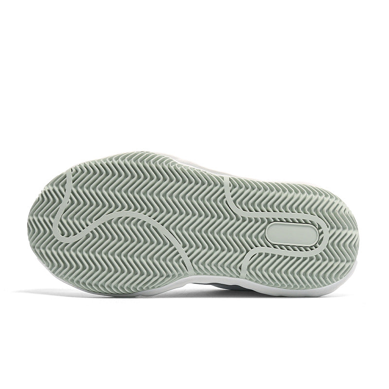 Design Embroidery Shell Toe Dissoed Thick-soled Easy Sneakers