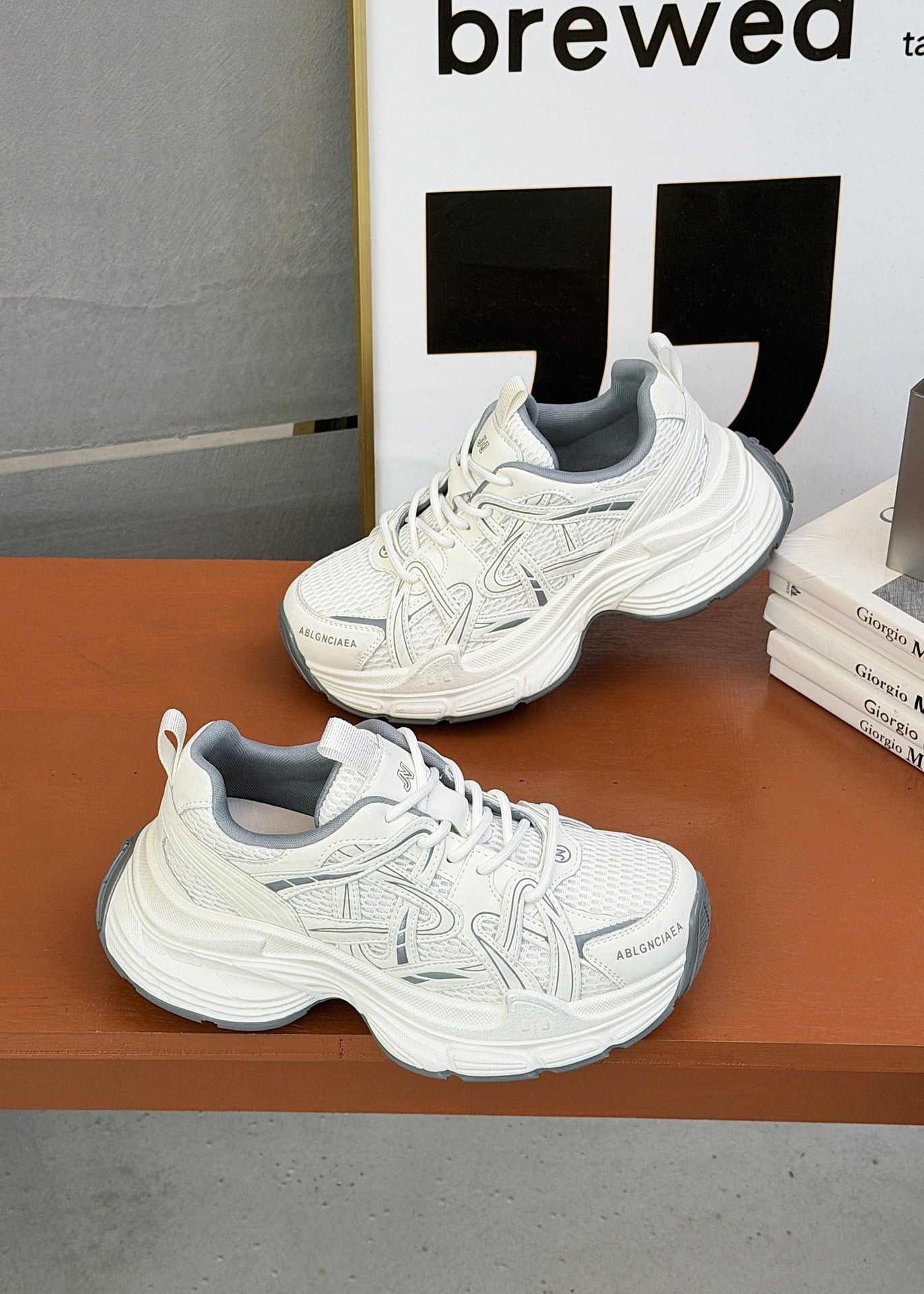 Women's Platform Dad Early Autumn Portable Height Women's Sports Shoes