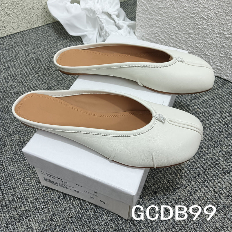 Women's Version Split Toe Half Box Outdoor Flat Slippers