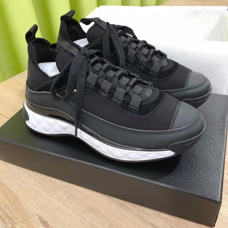 Women's Raise The Bottom White Air Cushion Women's Sports Shoes