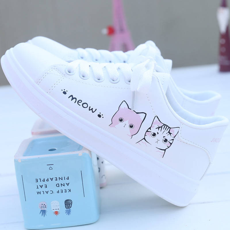 Women's White For Fashion Flat Breathable Pumps Sneakers