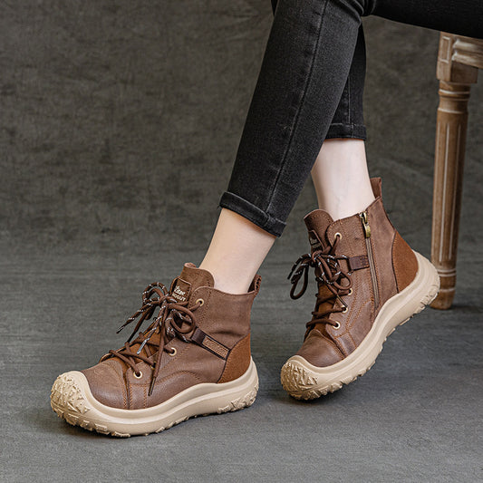 Women's Retro Handsome Martin Fried Street Tooling Boots