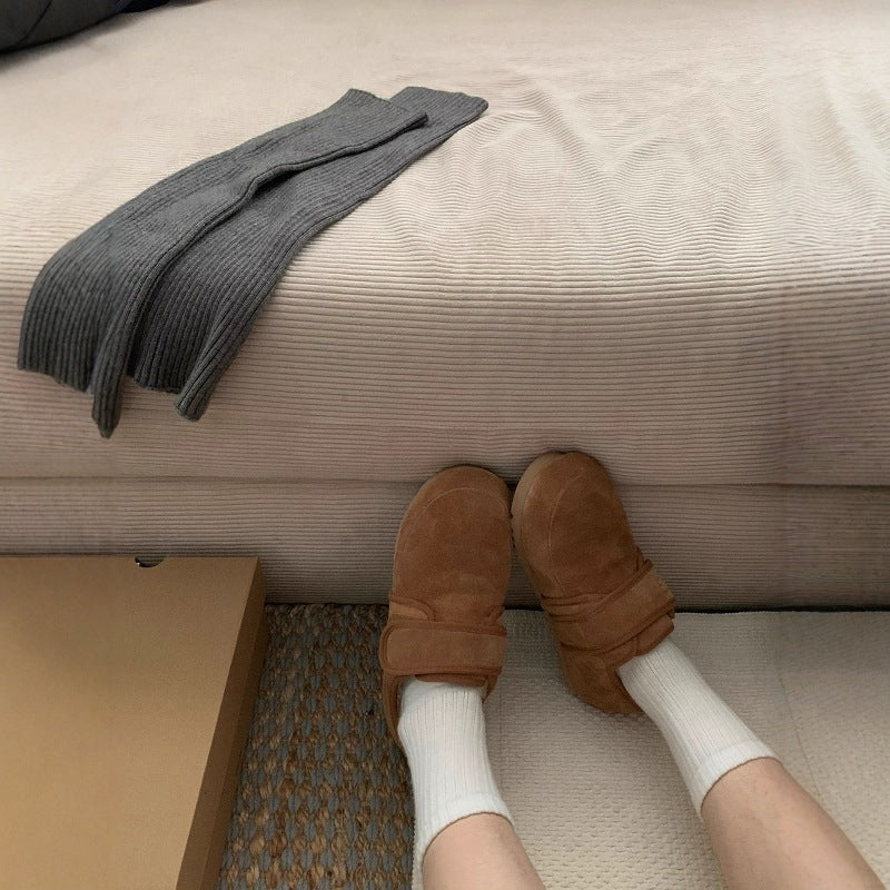 Fluffy Female Winter Warm Cotton Thick Women's Shoes