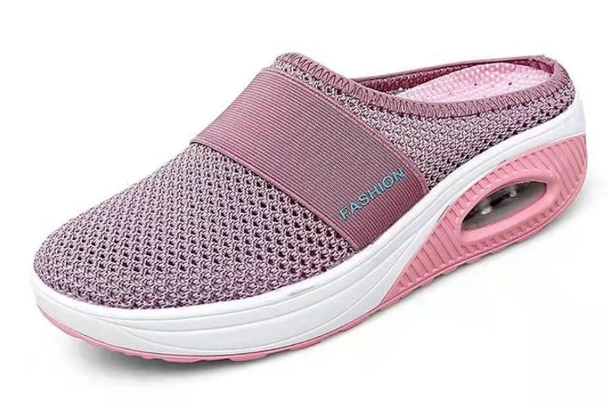 Women's Summer Plus Size Closed Toe Half Casual Shoes