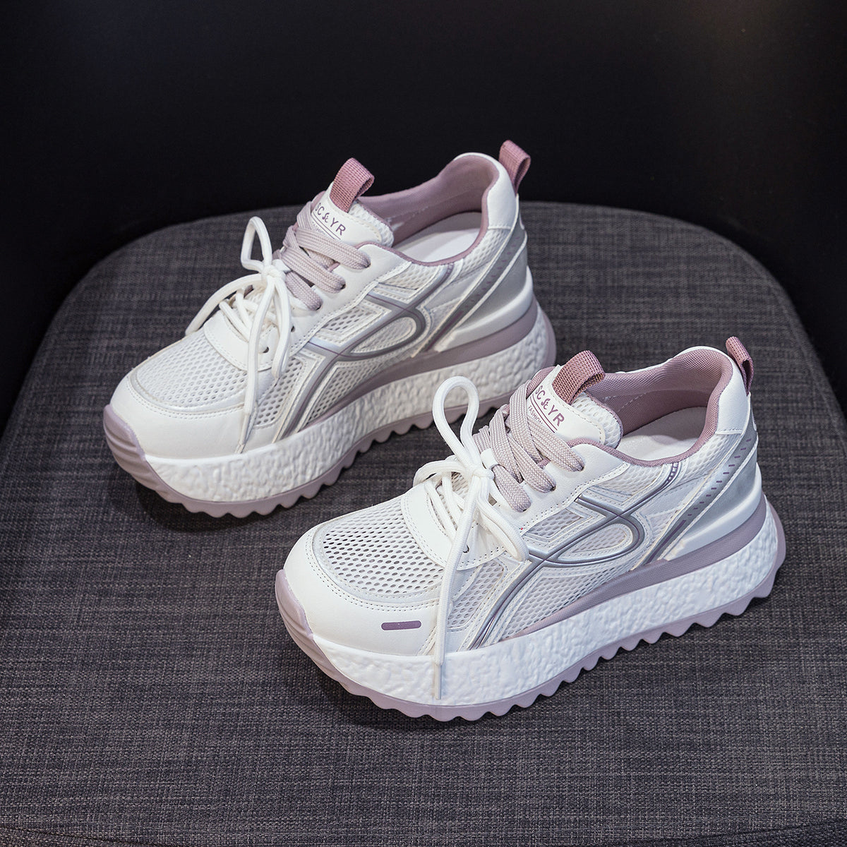 Women's Small Cortez Summer Breathable Mesh Sports Platform Women's Casual Shoes