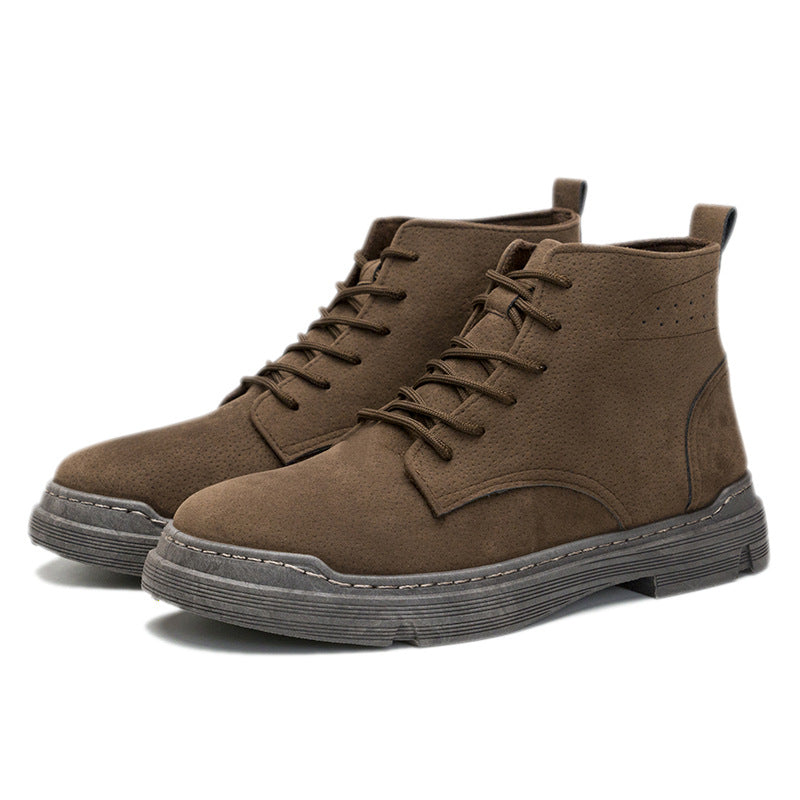 Men's Trendy Outdoor Martin Fashion Korean British Boots