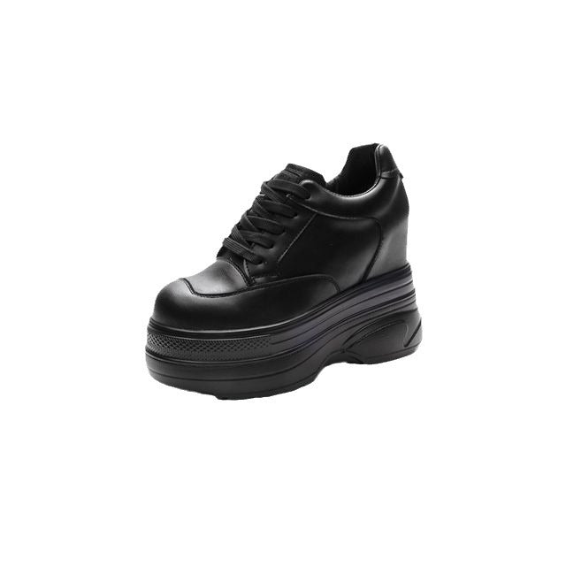 Women's Spring Genuine Low-cut Inner Height Increase Women's Casual Shoes