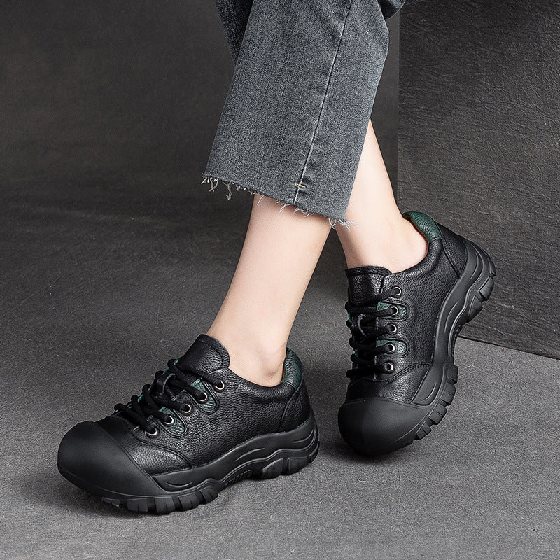 Women's Shu Round Head Front Pumps Big Ugly Cute Lightweight Casual Shoes