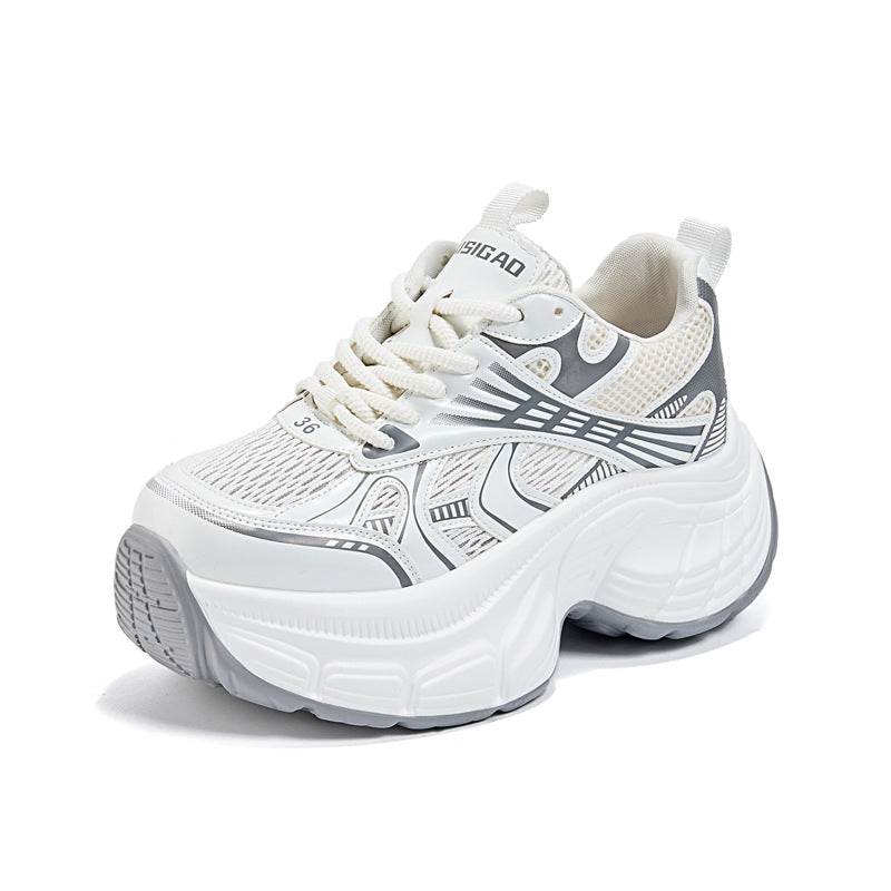 Women's Heightened Daddy Small Muffin Autumn Platform Women's Casual Shoes