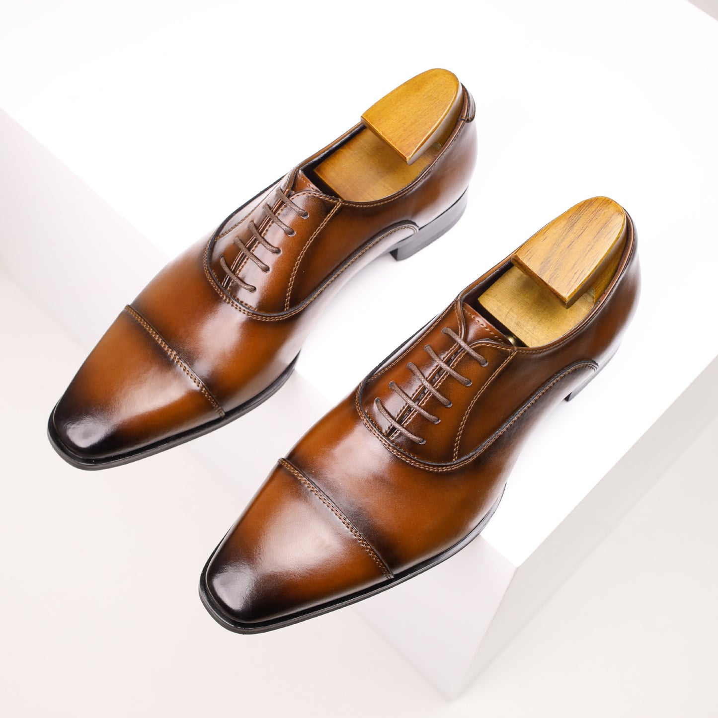 Men's Plus Size Formal Wear Genuine Wedding Leather Shoes