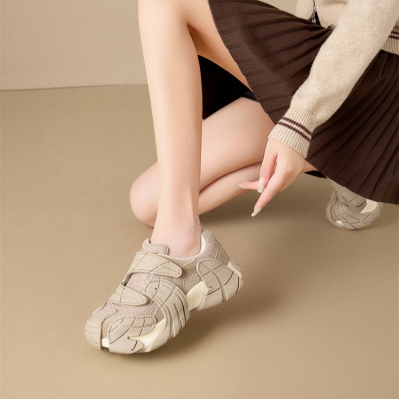Women's Insole European Goods Octopus Dad Autumn Velcro Minority Women's Sports Shoes