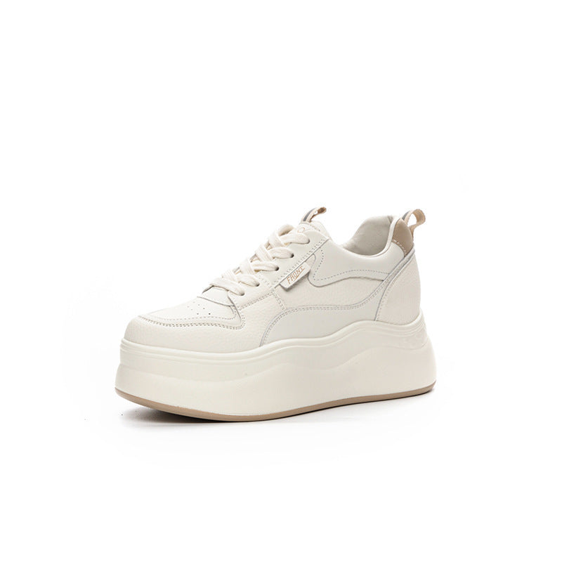 Women's Thick Bottom Inner Height Increasing Small Women's Casual Shoes