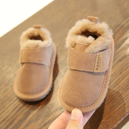 Boy's Winter Veet Cotton Infant Warm Kid's Shoes